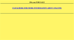 Desktop Screenshot of 354.com